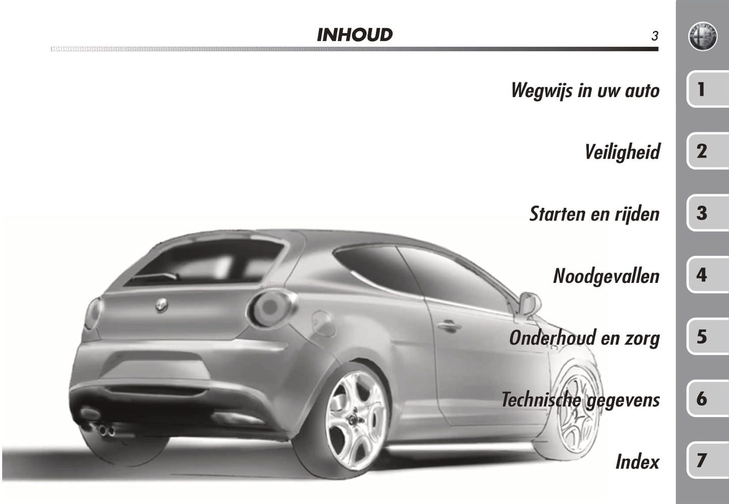2008-2014 Alfa Romeo Mito Owner's Manual | Dutch