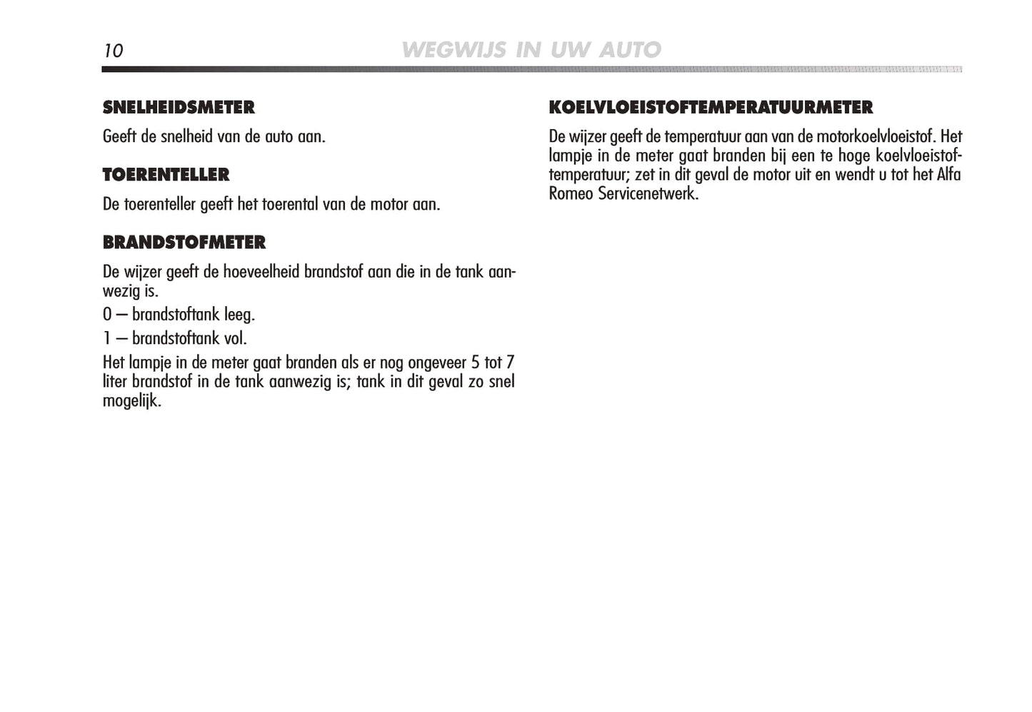 2008-2014 Alfa Romeo Mito Owner's Manual | Dutch