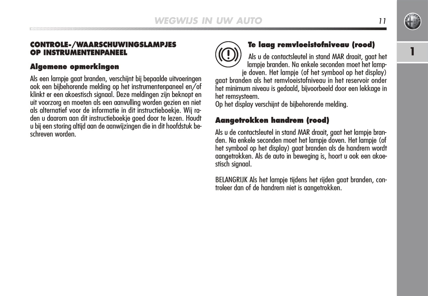 2008-2014 Alfa Romeo Mito Owner's Manual | Dutch
