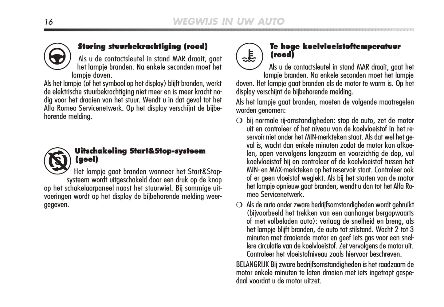 2008-2014 Alfa Romeo Mito Owner's Manual | Dutch