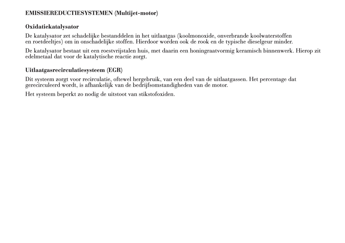2004-2012 Lancia Musa Owner's Manual | Dutch