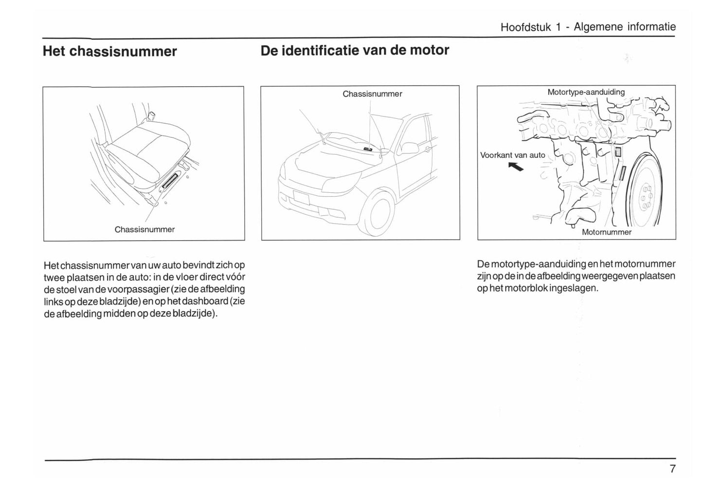 2006-2015 Daihatsu Terios Owner's Manual | Dutch