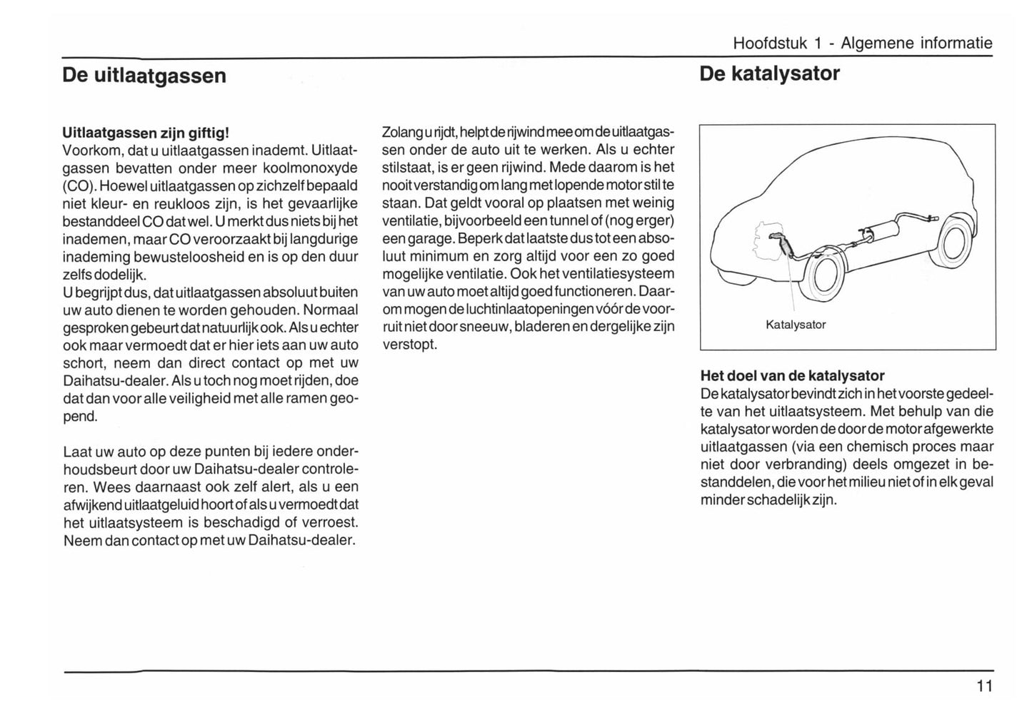 2006-2015 Daihatsu Terios Owner's Manual | Dutch