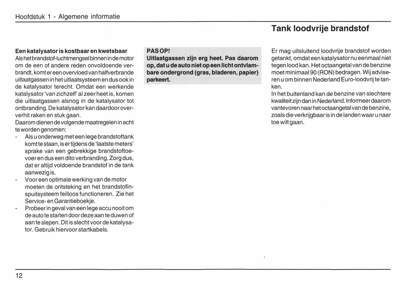 2006-2015 Daihatsu Terios Owner's Manual | Dutch