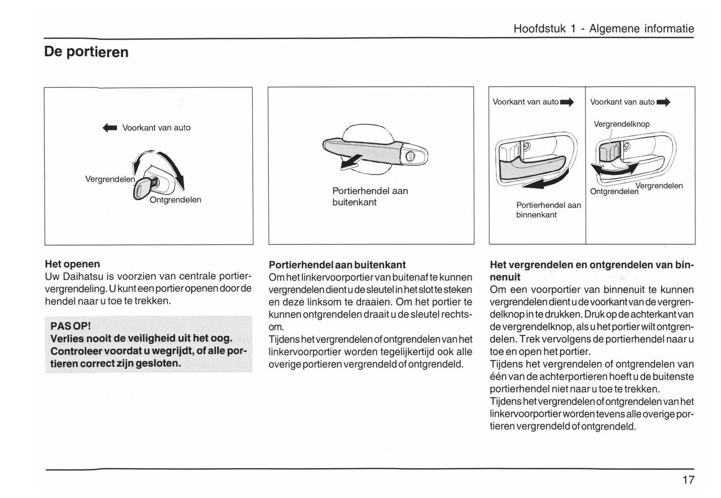 2006-2015 Daihatsu Terios Owner's Manual | Dutch