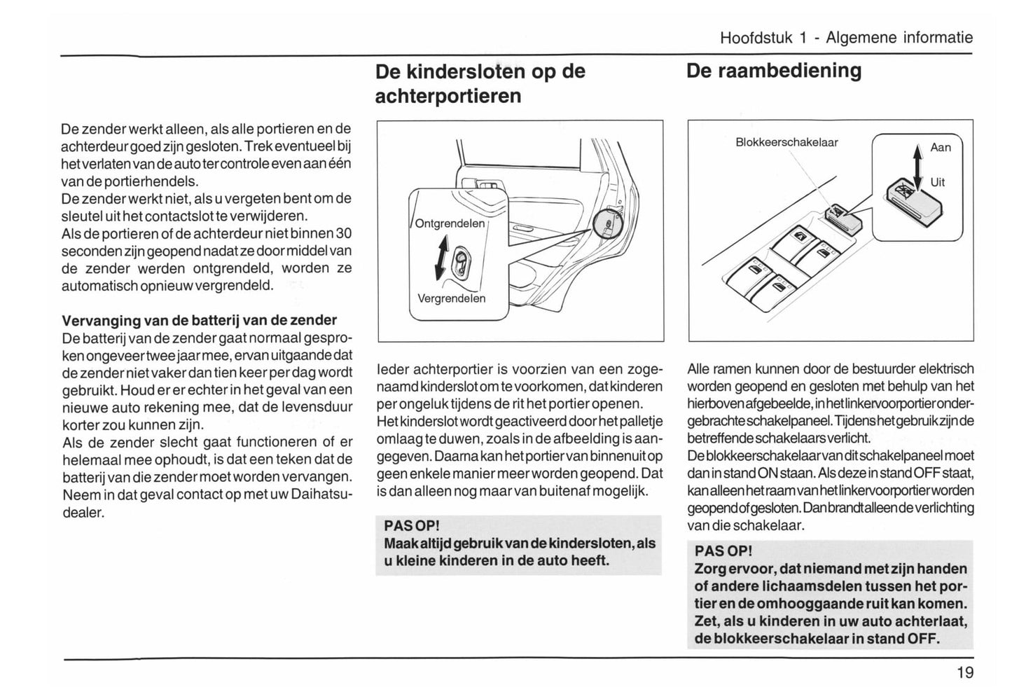 2006-2015 Daihatsu Terios Owner's Manual | Dutch