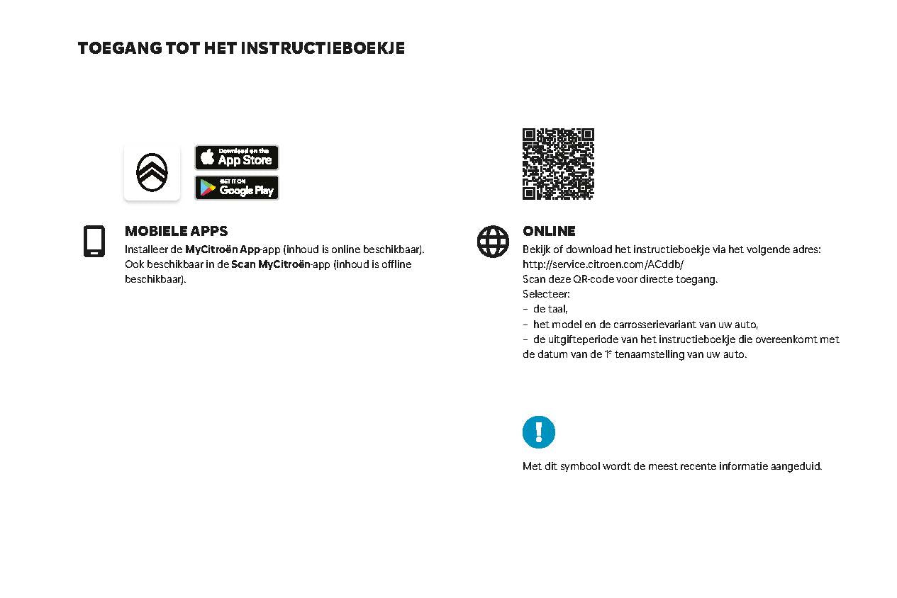 2023 Citroën AMI Owner's Manual | Dutch