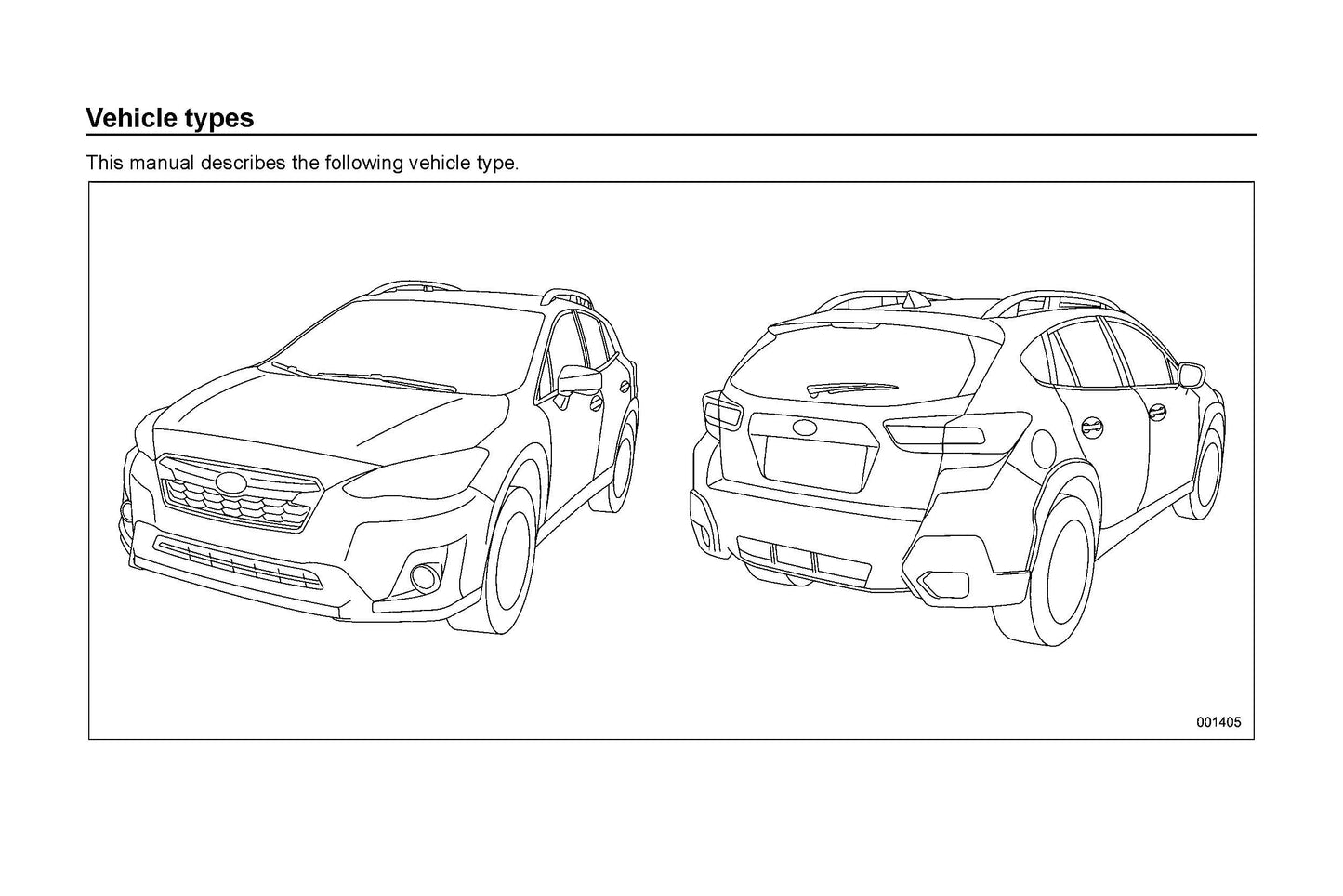 2020 Subaru Crosstrek Owner's Manual | English