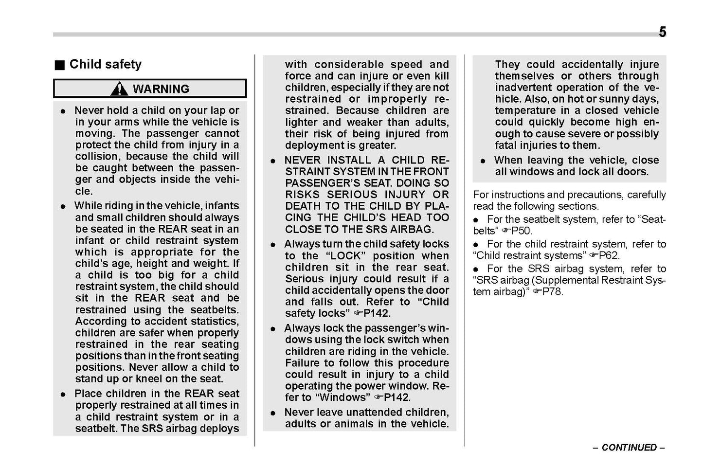 2022 Subaru Forester Manuel du propriétaire | Anglais