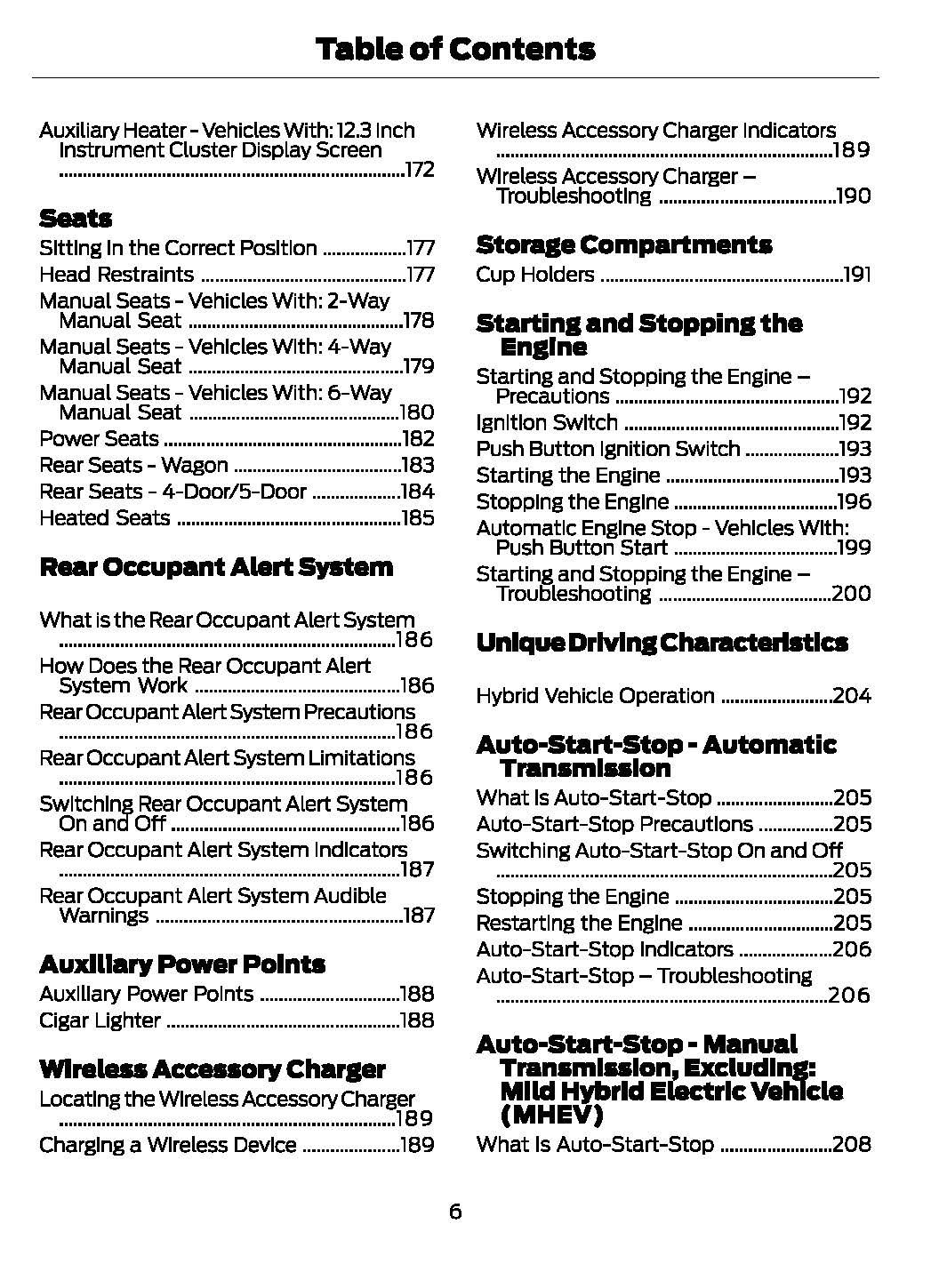 2021 Ford Focus Owner's Manual | English