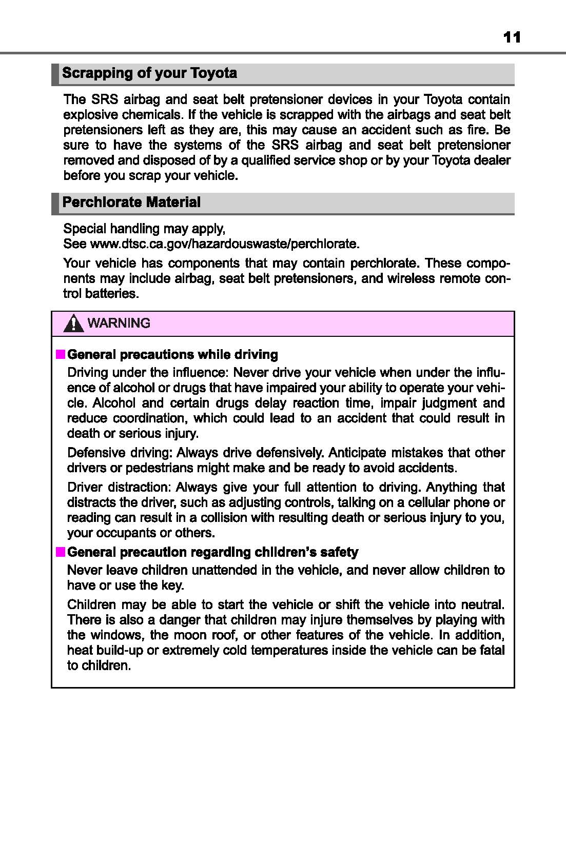 2019 Toyota Sequoia Owner's Manual | English