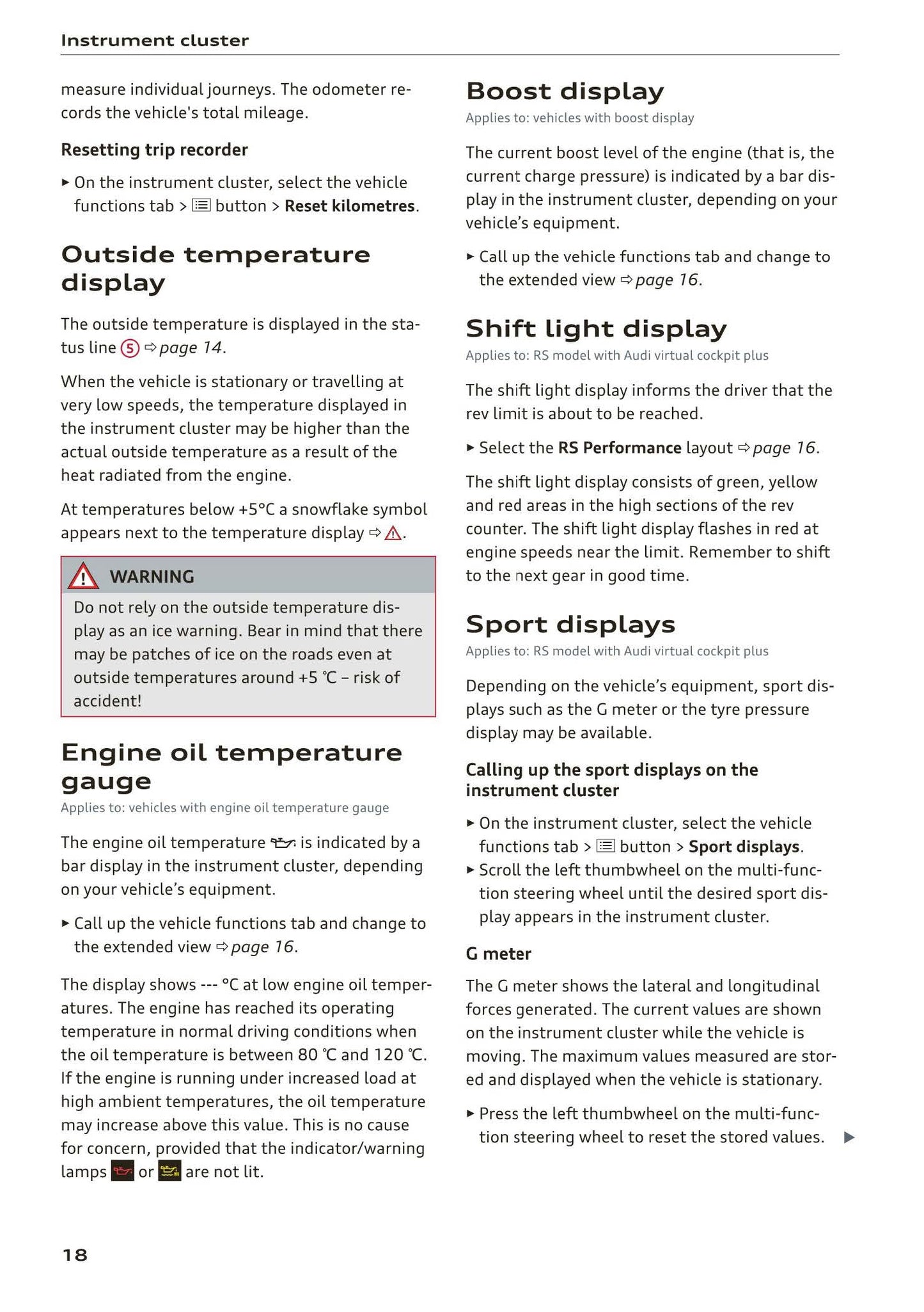 2018-2023 Audi Q3/Q3 Sportback/RS Q3/RS Q3 Sportback Owner's Manual | English