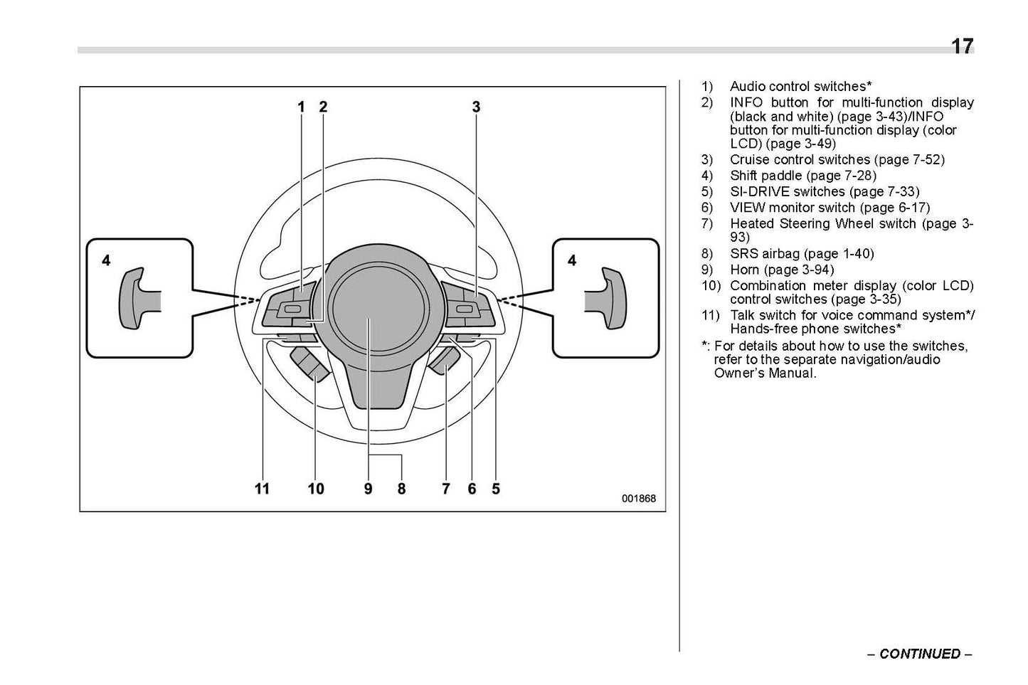 2022 Subaru Crosstrek Owner's Manual | English