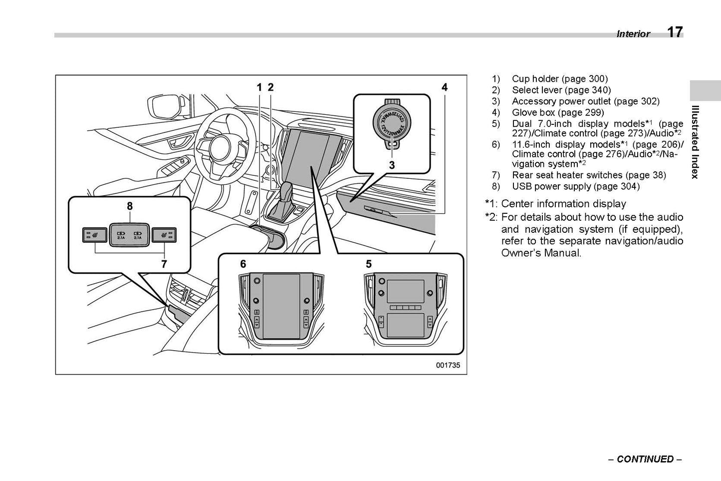 2021 Subaru Legacy/Outback Owner's Manual | English