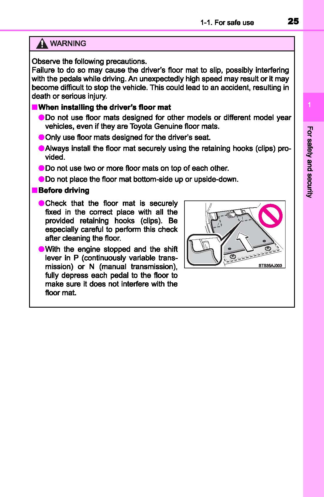 2017 Toyota Corolla Owner's Manual | English