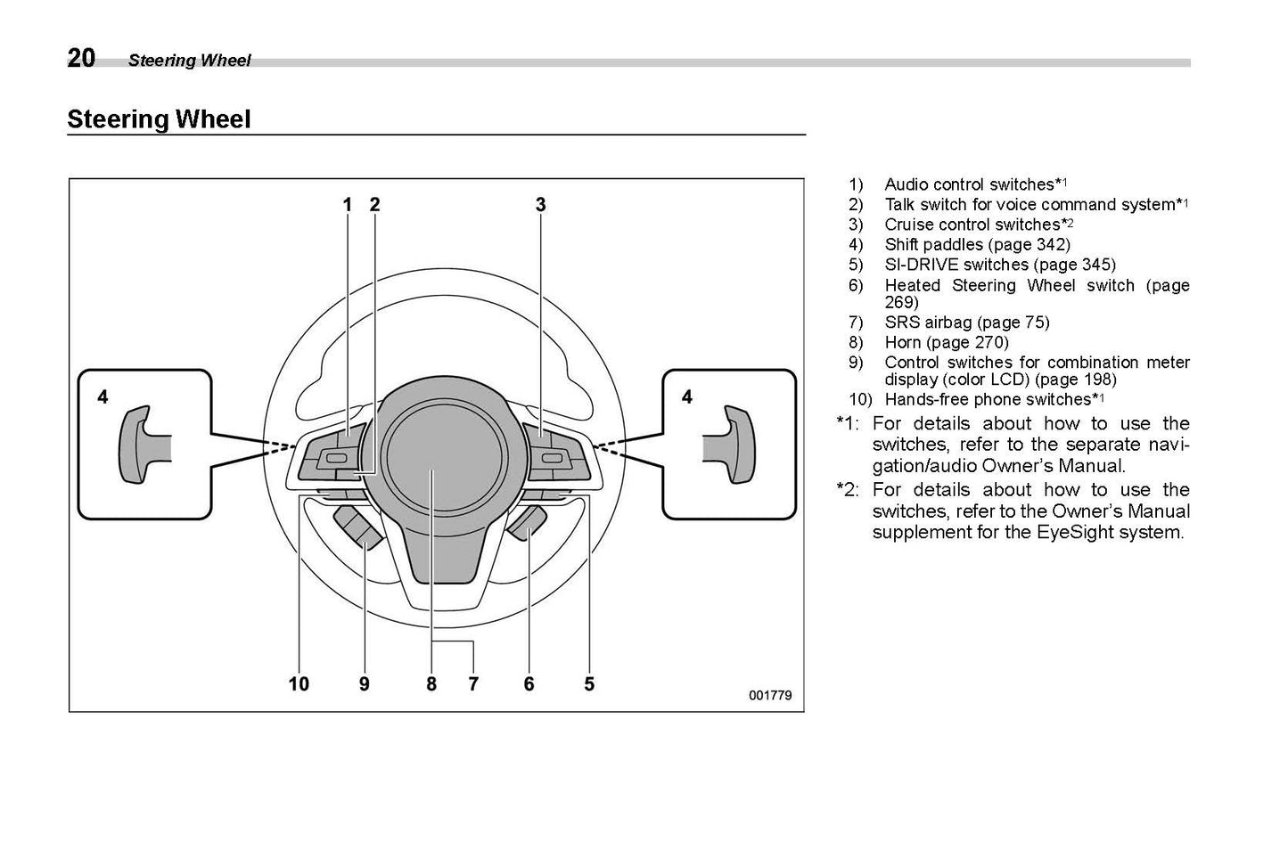 2021 Subaru Legacy/Outback Owner's Manual | English