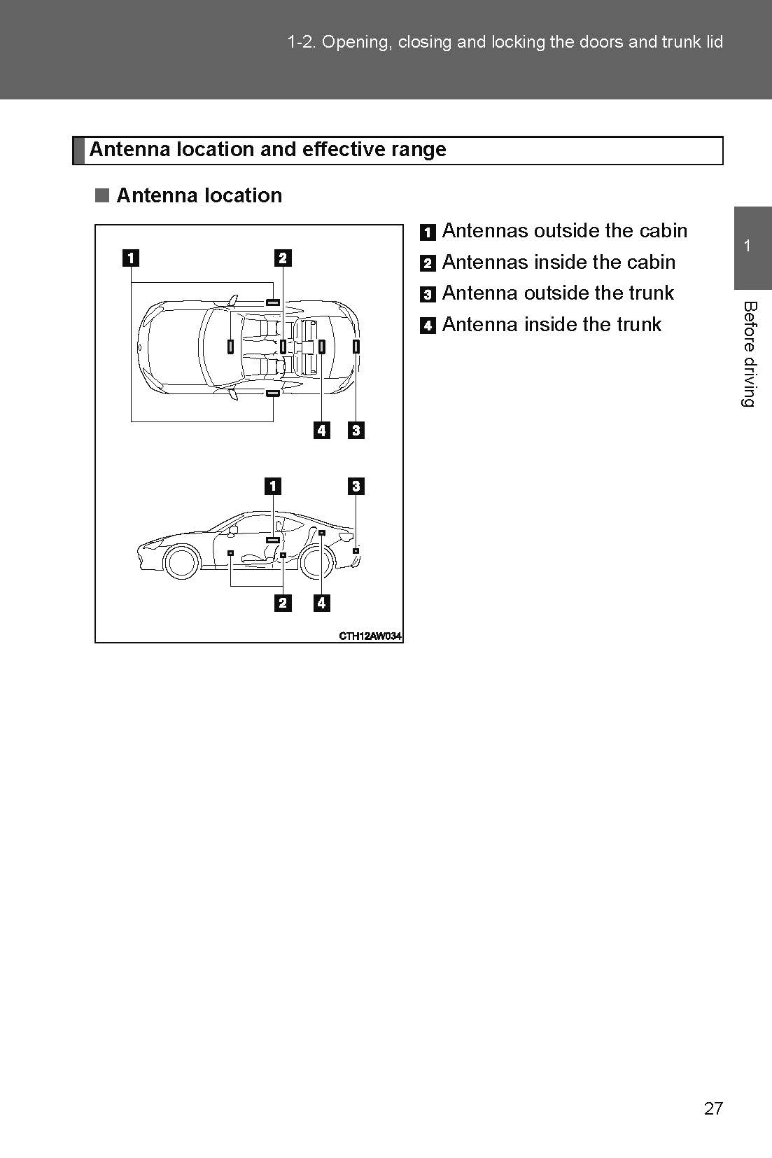 2018 Subaru BRZ Owner's Manual | English