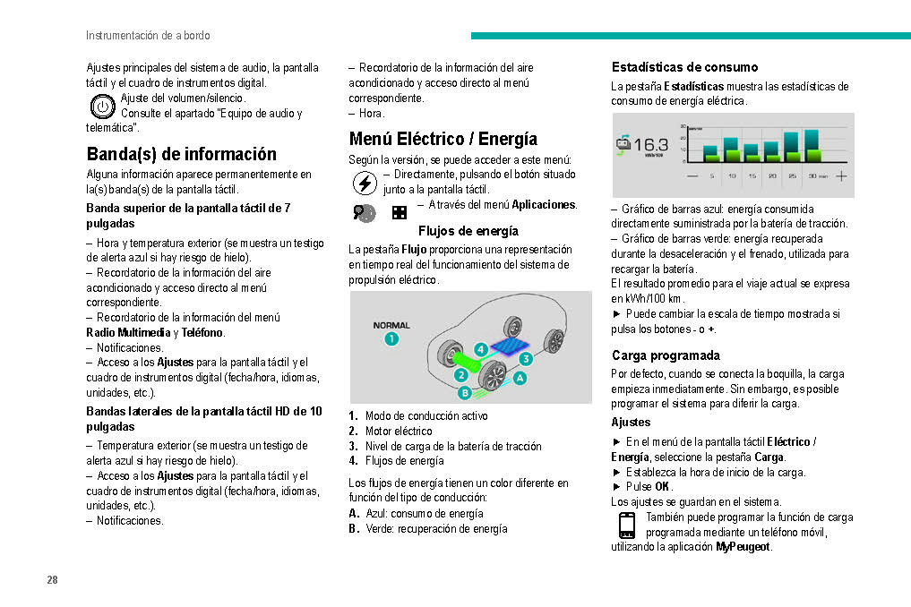2019-2020 Peugeot 208/e-208 Manuel du propriétaire | Espagnol