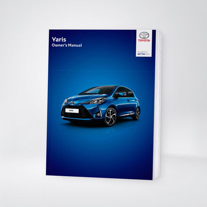 2017-2020 Toyota Yaris Manuel du propriétaire | Anglais