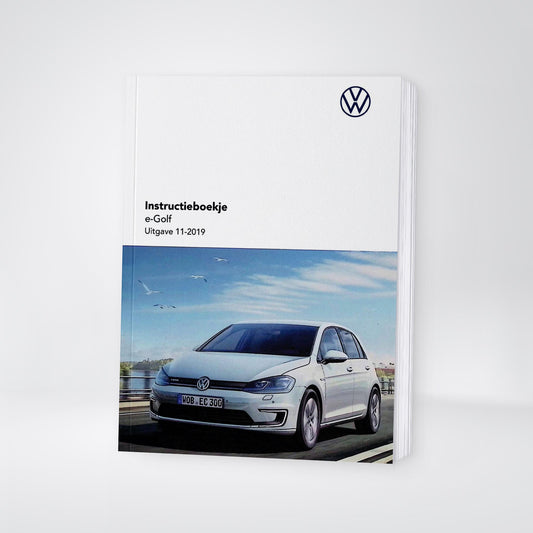 2019 Volkswagen e-Golf Manuel du propriétaire | Néerlandais