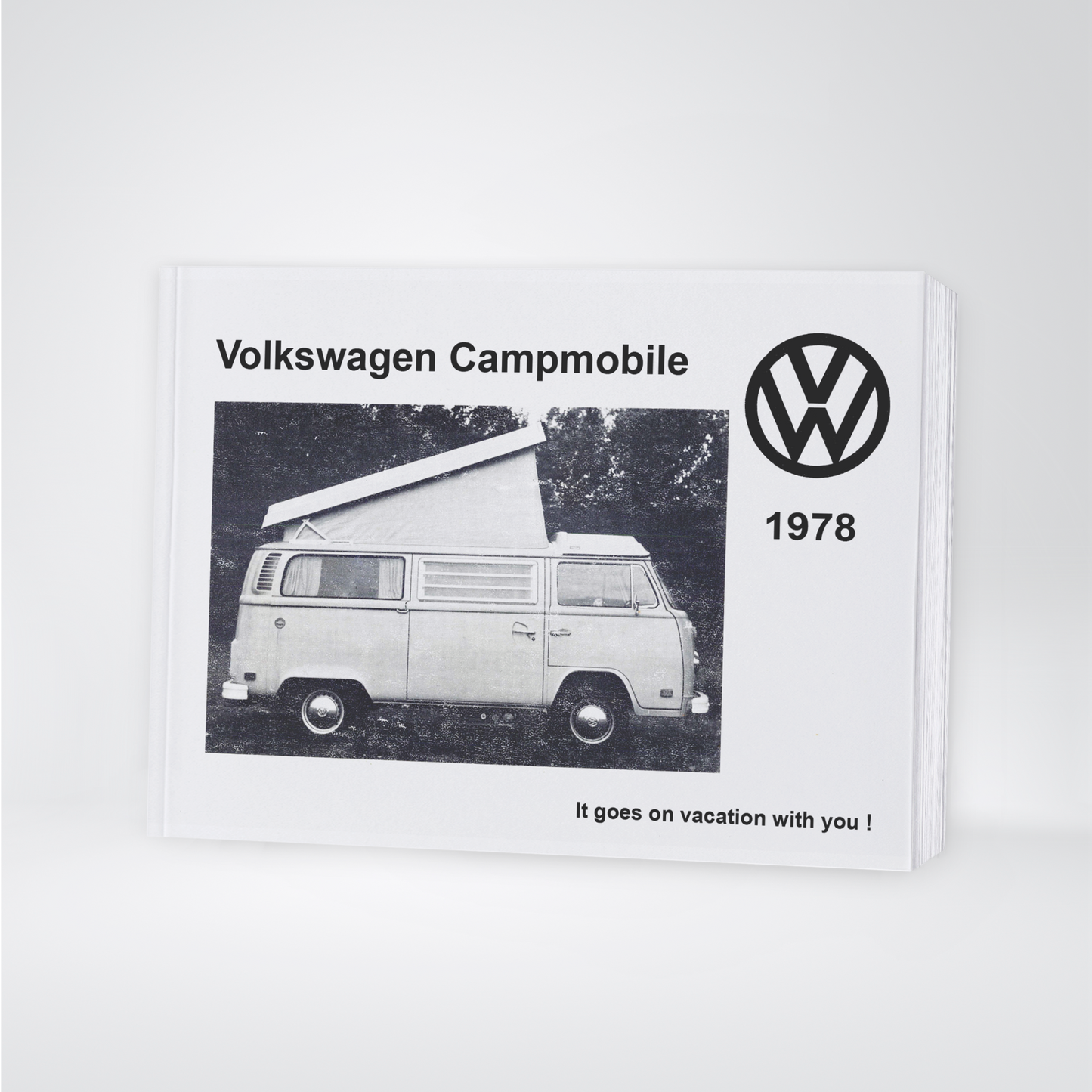 1978 Volkswagen Campmobile Manuel du propriétaire | Anglais