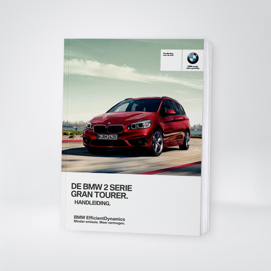 2016-2017 BMW 2 Series Gran Tourer Owner's Manual | Dutch