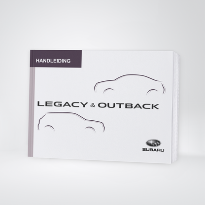 2019 Subaru Outback/Legacy Owner's Manual | Dutch