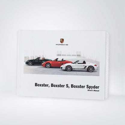 2011 Porsche Boxster/Boxster S/Boxster Spyder Owner's Manual | English