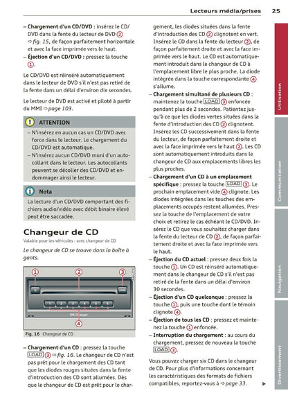 2013 Audi Q5/SQ5 MMI Navigation Plus Manuel d'Infotainment | Français