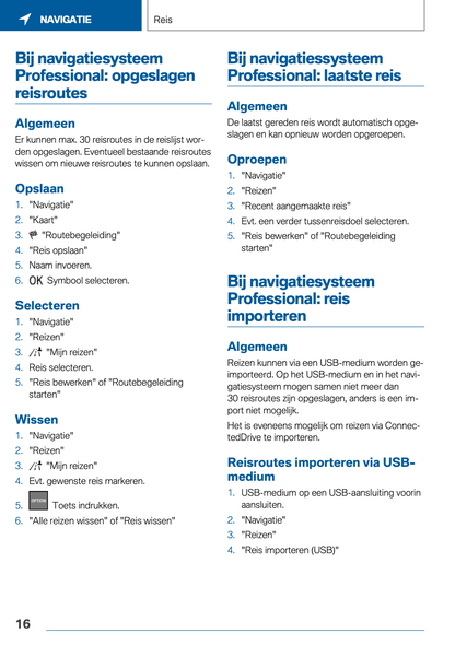 2018-2019 BMW 2 Series Active Tourer Plug-in-Hybrid Infotainment Manual | Dutch