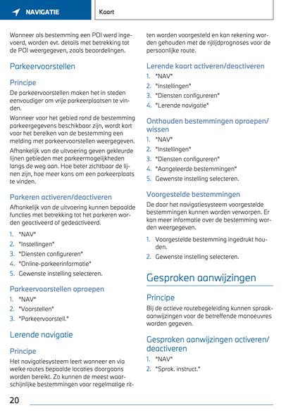 2022-2023 BMW i7 Infotainment Manual | Dutch