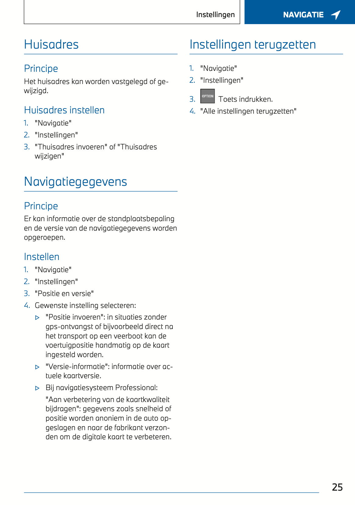 BWM Navigatie, Entertainment, Communicatie Handleiding 08-2022