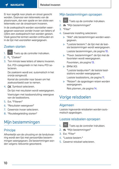 2023 BMW 1 Series Infotainment Manual | Dutch