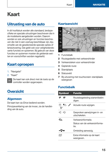 2020-2021 BMW X1 Plug-in-Hybrid Infotainment Manual | Dutch