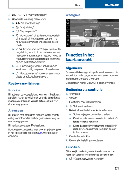 2020-2021 BMW X1 Plug-in-Hybrid Infotainment Manual | Dutch