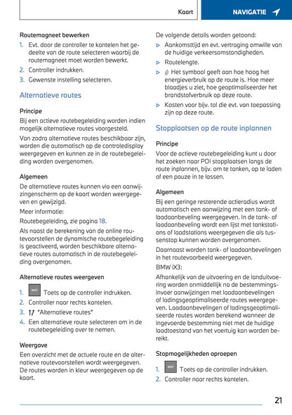 2023-2024 BMW X3 Plug-in-Hybrid Infotainment Manual | Dutch