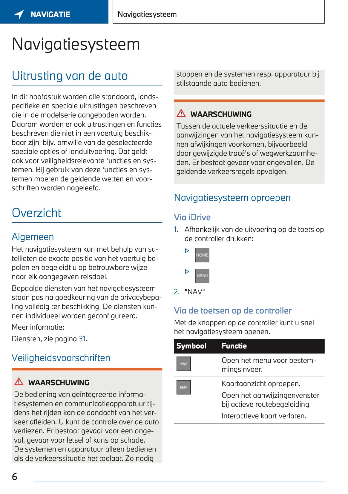 2023-2024 BMW X3 Plug-in-Hybrid Infotainment Manual | Dutch