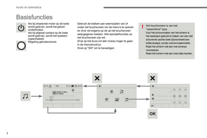 2016-2018 Citroën C4 Picasso/Grand C4 Picasso Infotainment Manual | Dutch