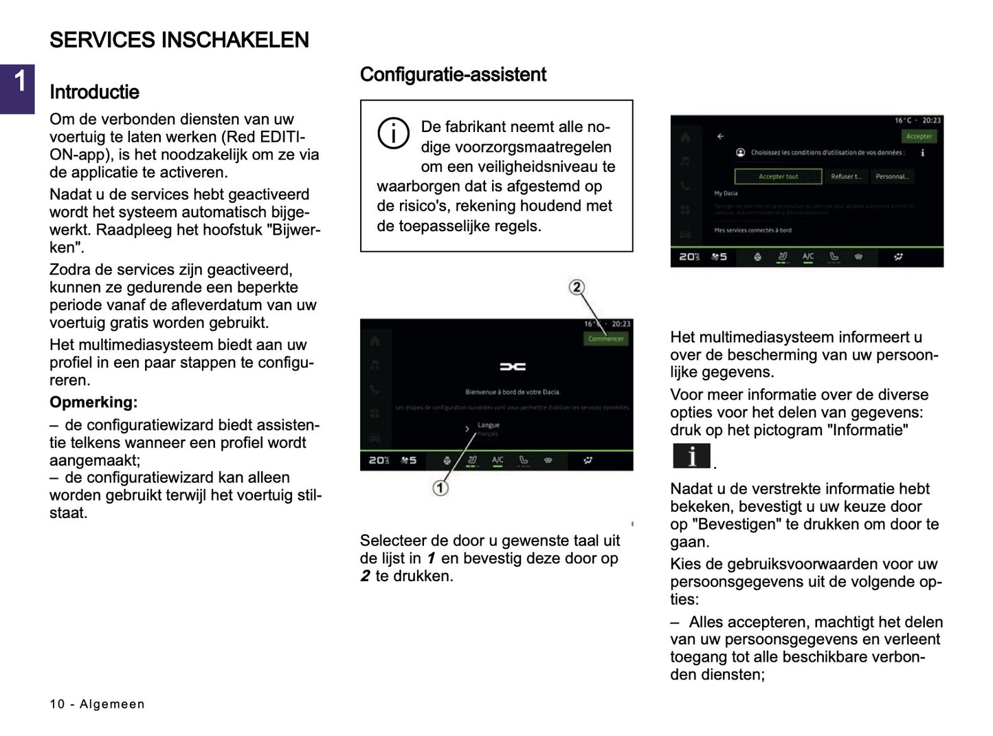 2024-2025 Dacia Media Nav Live Infotainment Manual | Dutch