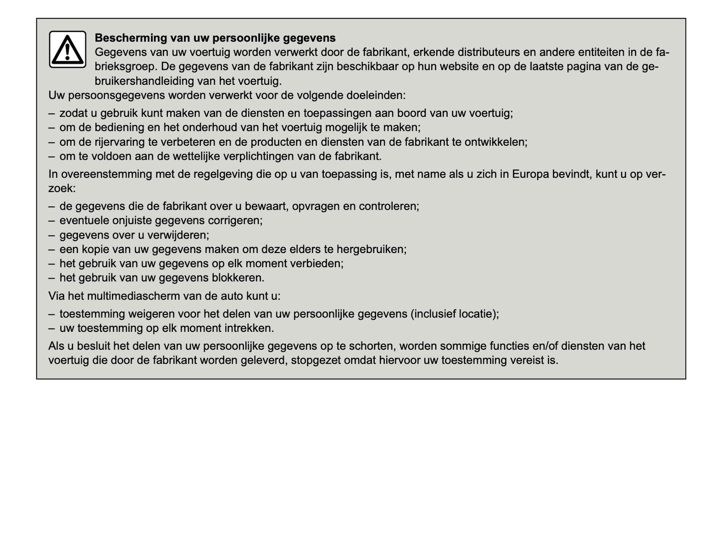 2024-2025 Dacia Media Nav Live Infotainment Manual | Dutch