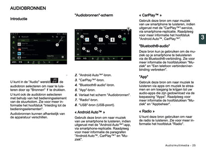 2024-2025 Dacia Media Nav Live Infotainment Manual | Dutch