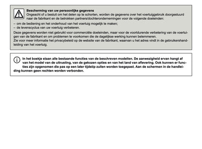 2024-2025 Dacia Media Nav Live Infotainment Manual | Dutch