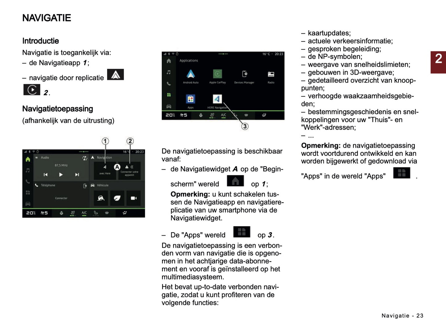 2025-2026 Dacia Media Nav Live Infotainment Manual | Dutch