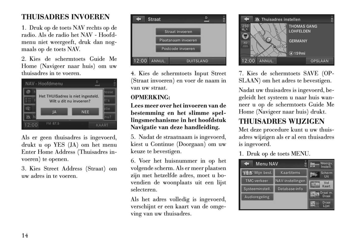 2012-2015 Lancia Flavia Navigation Manual | Dutch