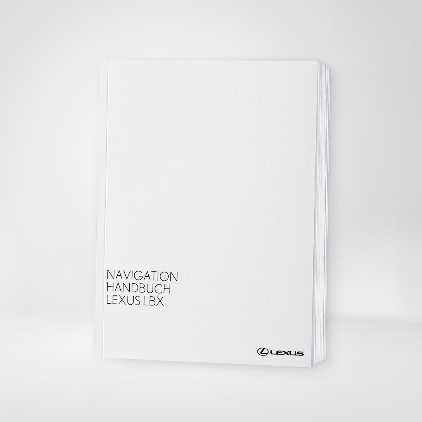 2025-2026 Lexus LBX Navigation Manual | German