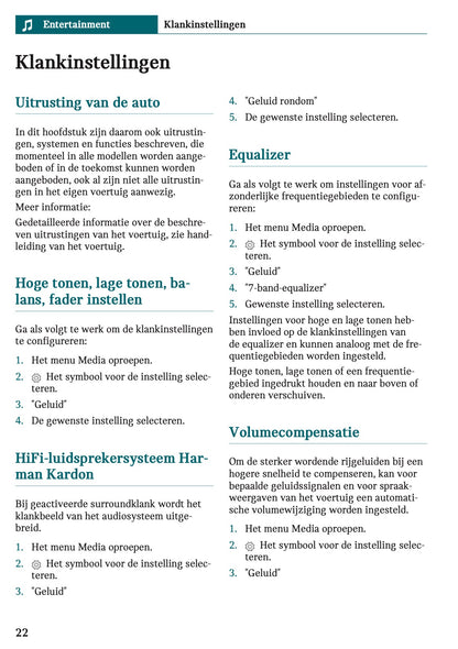 2025-2026 Mini Cooper Infotainment Manual | Dutch