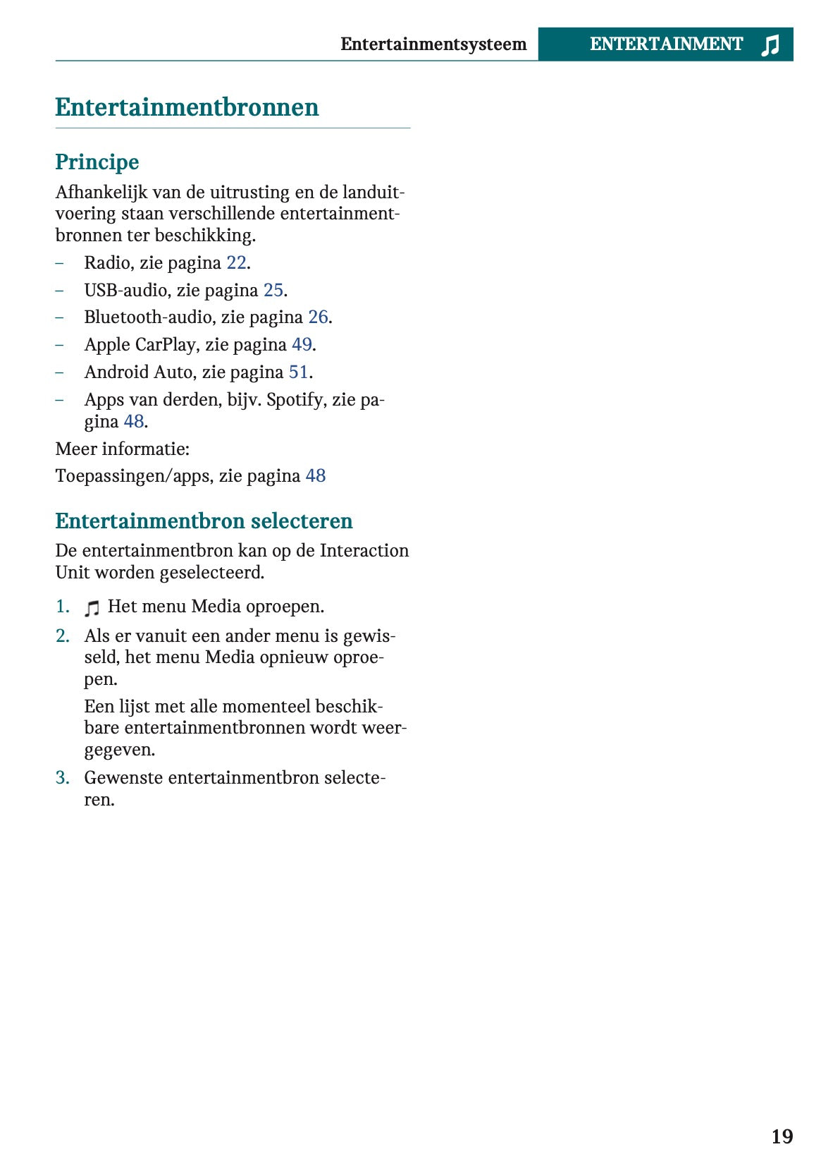 2024 Mini Countryman Electric Infotainment Manual | Dutch