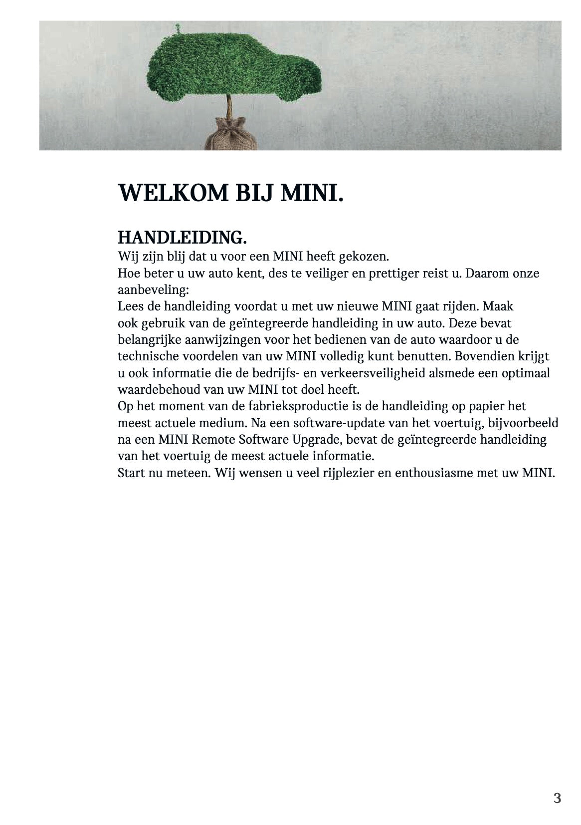 2024 Mini Countryman Electric Infotainment Manual | Dutch