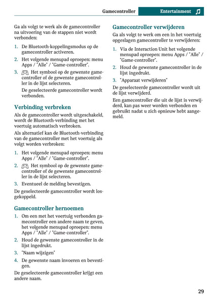 2025-2026 Mini Countryman Infotainment Manual | Dutch