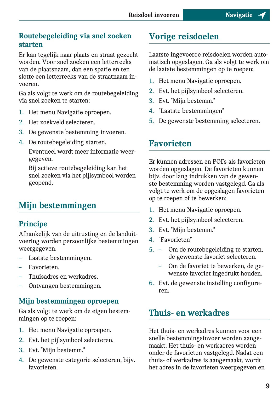 2025-2026 Mini Countryman Infotainment Manual | Dutch